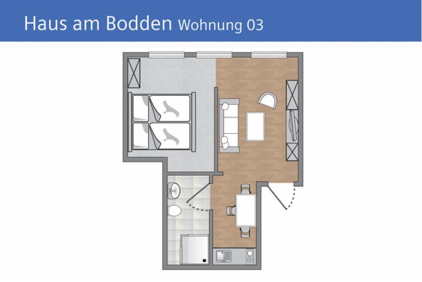 Haus Am Bodden Apartment Gross Zicker Phòng bức ảnh